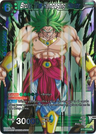 Broly, The Rampaging Horror [BT1-073] | Shuffle n Cut Hobbies & Games