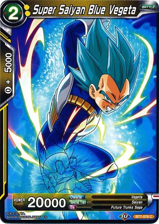 Super Saiyan Blue Vegeta [BT7-076] | Shuffle n Cut Hobbies & Games