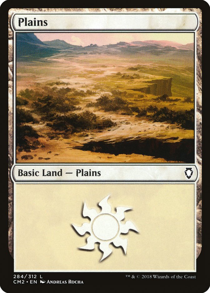 Plains (284) [Commander Anthology Volume II] | Shuffle n Cut Hobbies & Games