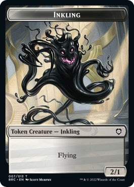 Mishra's Warform // Inkling Double-Sided Token [The Brothers' War Commander Tokens] | Shuffle n Cut Hobbies & Games