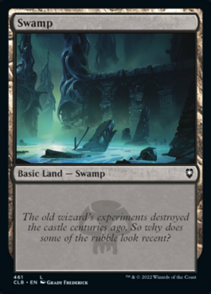 Swamp (461) [Commander Legends: Battle for Baldur's Gate] | Shuffle n Cut Hobbies & Games