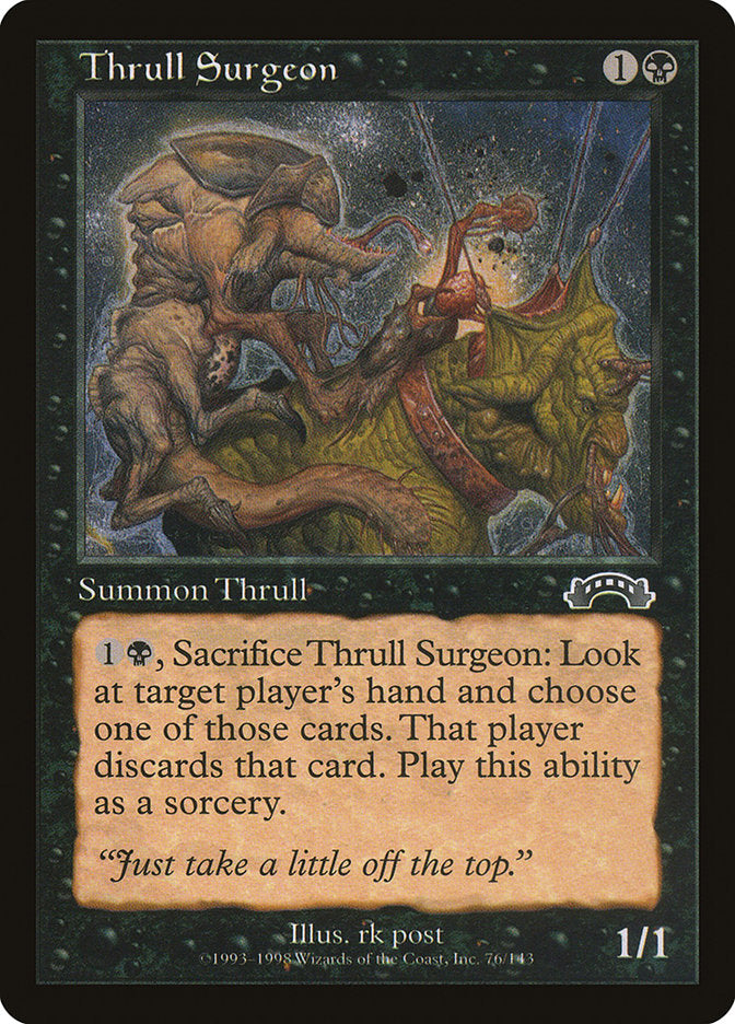 Thrull Surgeon [Exodus] | Shuffle n Cut Hobbies & Games