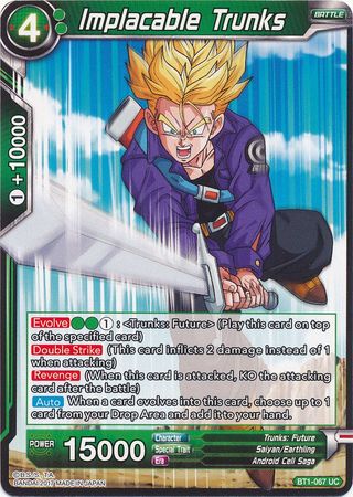 Implacable Trunks [BT1-067] | Shuffle n Cut Hobbies & Games