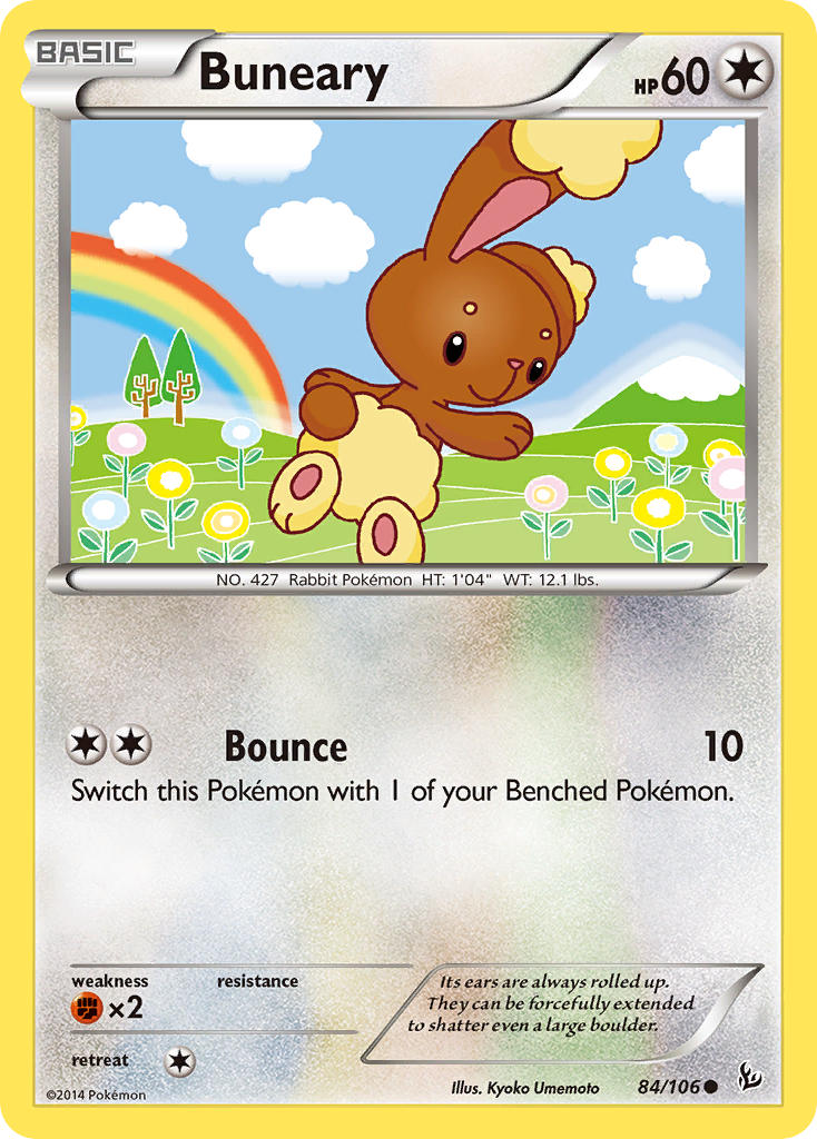 Buneary (84/106) [XY: Flashfire] | Shuffle n Cut Hobbies & Games