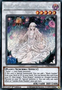 Garden Rose Maiden [LDS2-EN113] Secret Rare | Shuffle n Cut Hobbies & Games