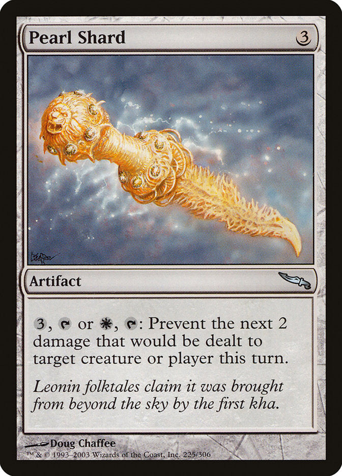 Pearl Shard [Mirrodin] | Shuffle n Cut Hobbies & Games