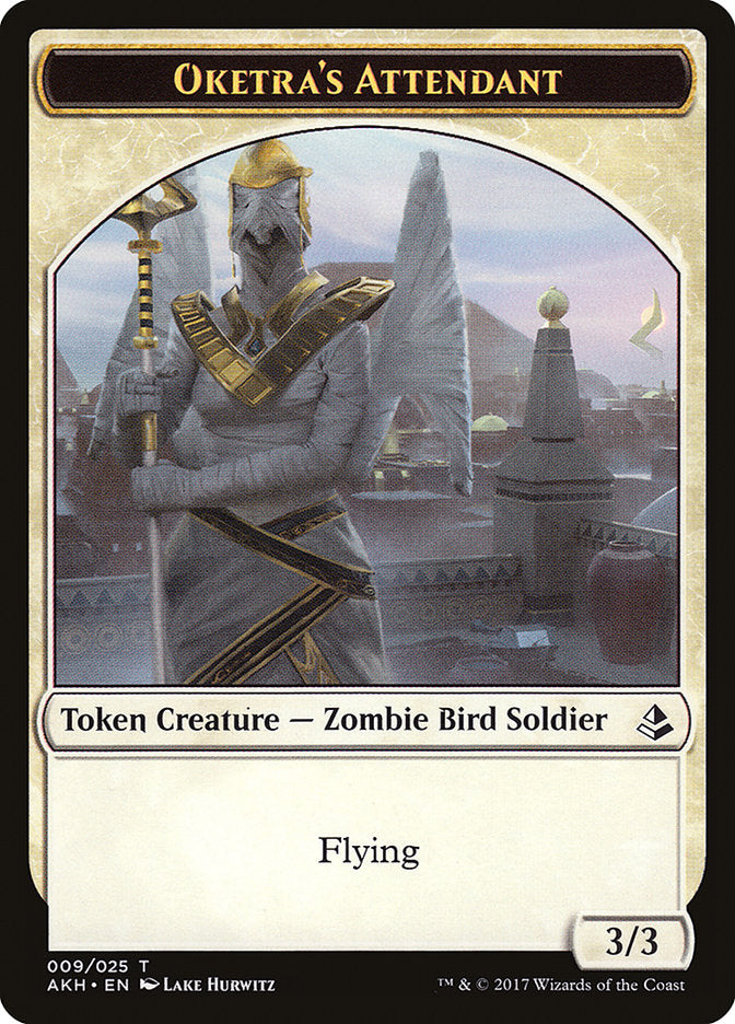 Oketra's Attendant Token [Amonkhet Tokens] | Shuffle n Cut Hobbies & Games