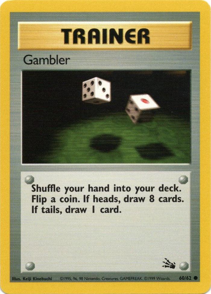 Gambler (60/62) [Fossil Unlimited] | Shuffle n Cut Hobbies & Games