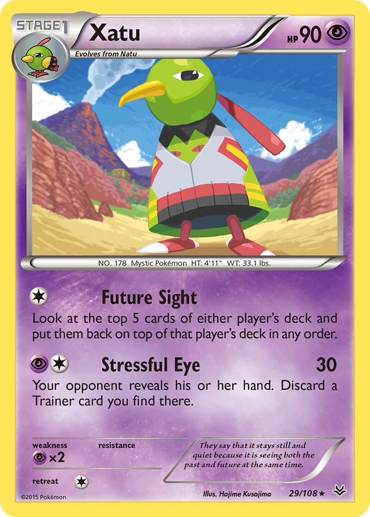 Xatu (29/108) [XY: Roaring Skies] | Shuffle n Cut Hobbies & Games