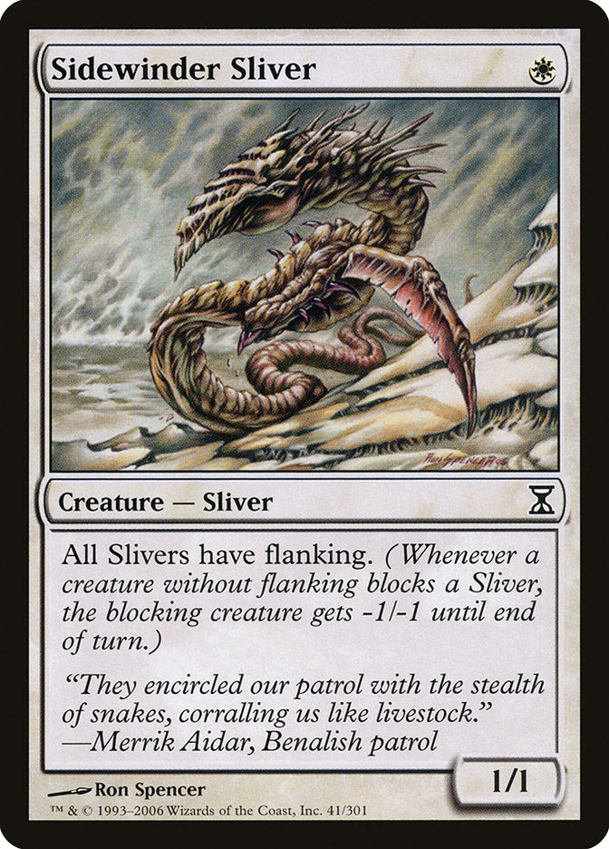 Sidewinder Sliver [Time Spiral] | Shuffle n Cut Hobbies & Games