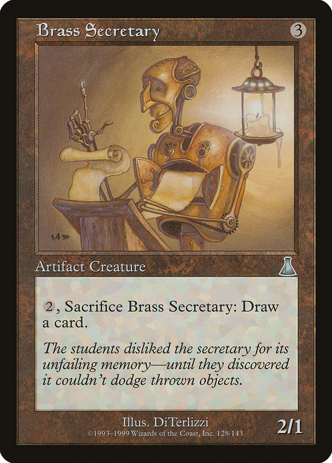 Brass Secretary [Urza's Destiny] | Shuffle n Cut Hobbies & Games