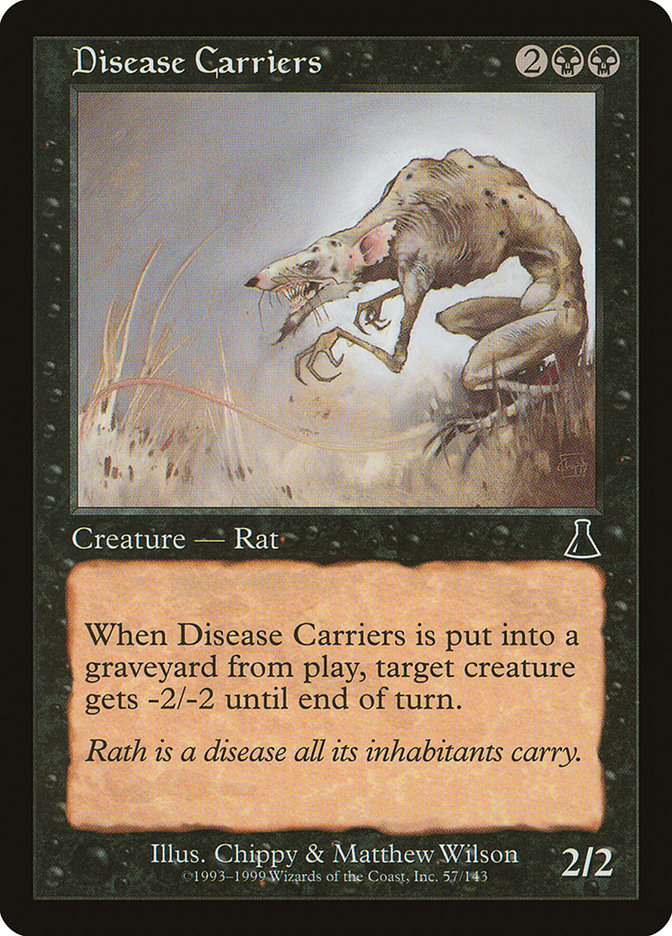 Disease Carriers [Urza's Destiny] | Shuffle n Cut Hobbies & Games