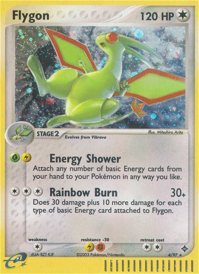 Flygon (4/97) [EX: Dragon] | Shuffle n Cut Hobbies & Games