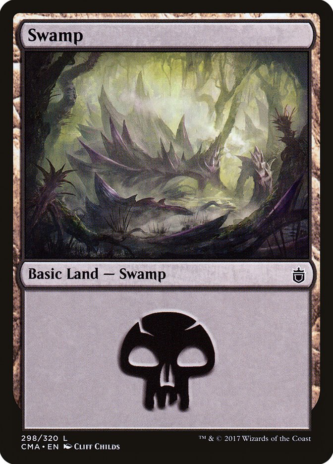 Swamp (298) [Commander Anthology] | Shuffle n Cut Hobbies & Games