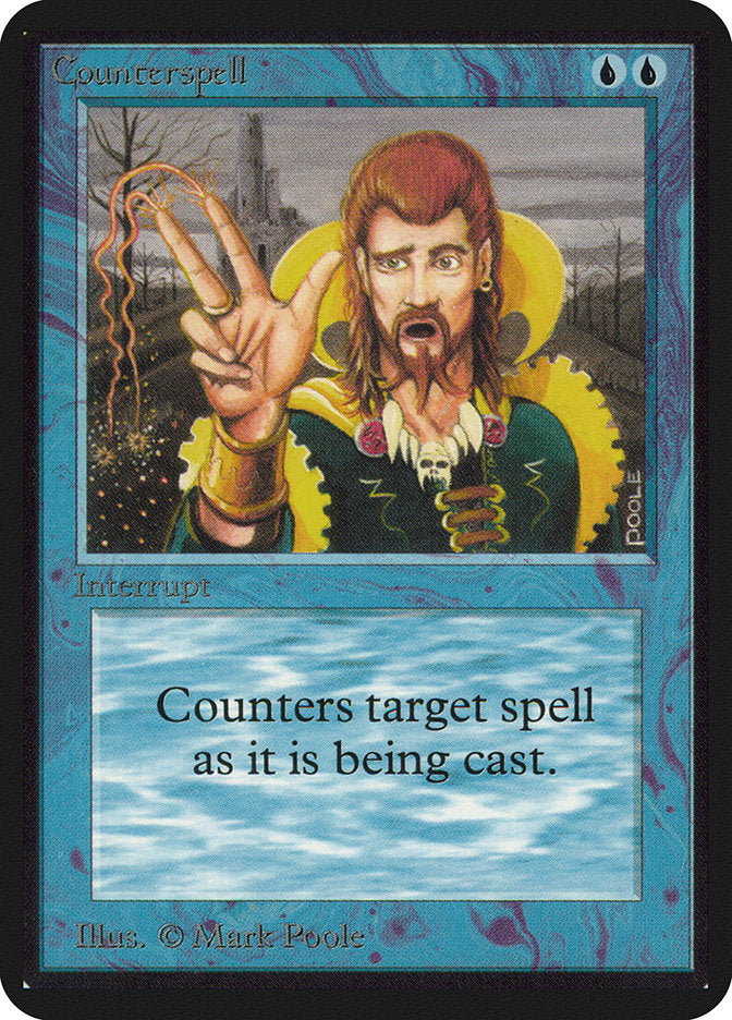 Counterspell [Alpha Edition] | Shuffle n Cut Hobbies & Games