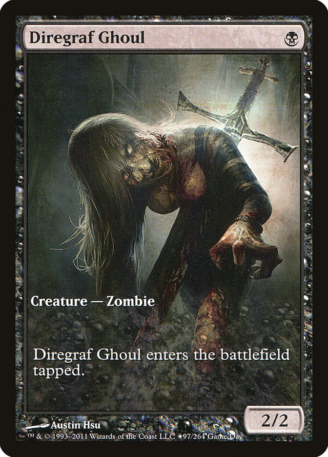 Diregraf Ghoul (Game Day) [Innistrad Promos] | Shuffle n Cut Hobbies & Games