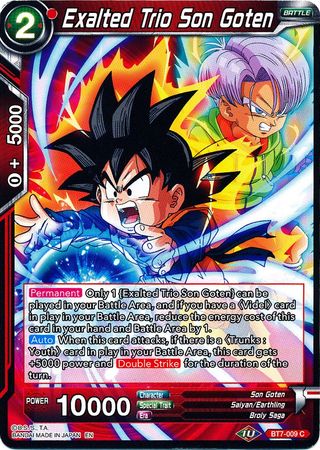 Exalted Trio Son Goten [BT7-009] | Shuffle n Cut Hobbies & Games