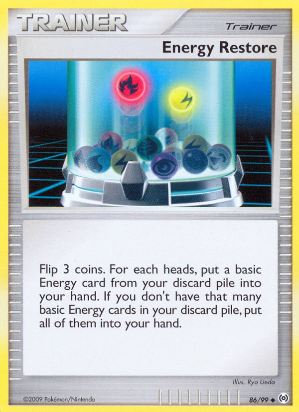 Energy Restore (86/99) [Platinum: Arceus] | Shuffle n Cut Hobbies & Games