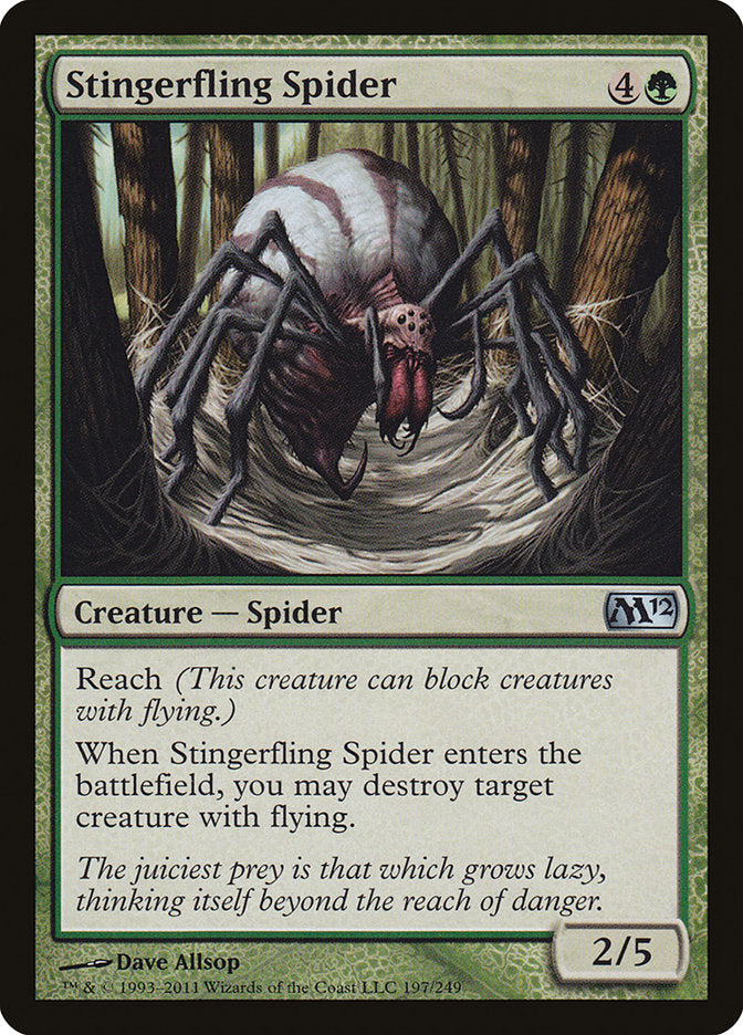 Stingerfling Spider [Magic 2012] | Shuffle n Cut Hobbies & Games