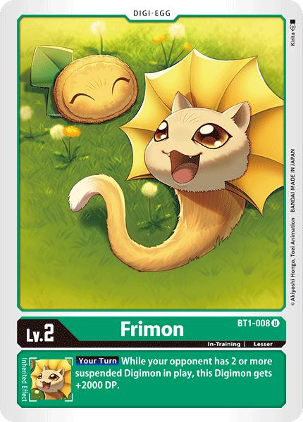 Frimon [BT1-008] [Release Special Booster Ver.1.0] | Shuffle n Cut Hobbies & Games