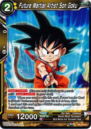 Future Martial Artist Son Goku [TB2-052] | Shuffle n Cut Hobbies & Games