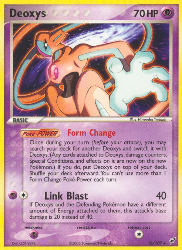 Deoxys (16/107) [EX: Deoxys] | Shuffle n Cut Hobbies & Games