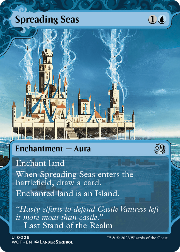 Spreading Seas [Wilds of Eldraine: Enchanting Tales] | Shuffle n Cut Hobbies & Games