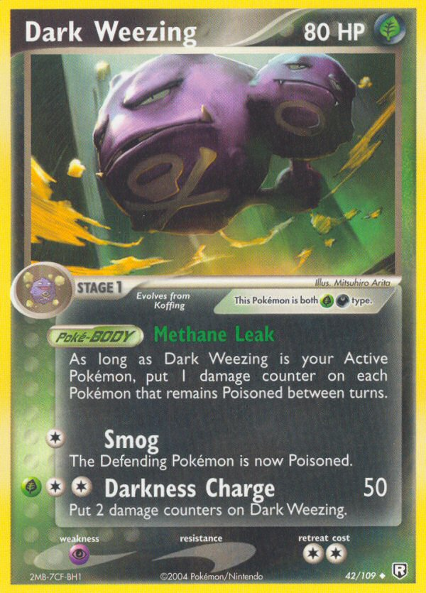 Dark Weezing (42/109) [EX: Team Rocket Returns] | Shuffle n Cut Hobbies & Games