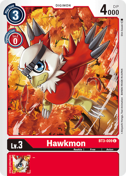 Hawkmon [BT3-009] [Release Special Booster Ver.1.5] | Shuffle n Cut Hobbies & Games