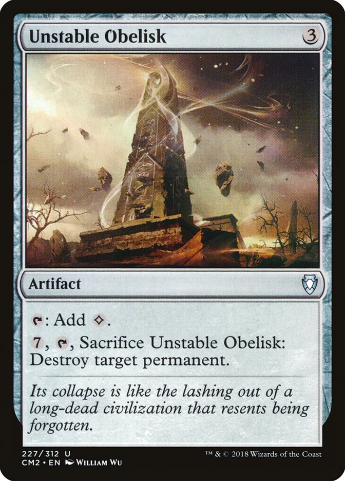 Unstable Obelisk [Commander Anthology Volume II] | Shuffle n Cut Hobbies & Games