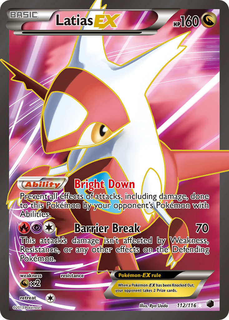 Latias EX (112/116) [Black & White: Plasma Freeze] | Shuffle n Cut Hobbies & Games