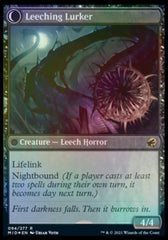 Curse of Leeches // Leeching Lurker [Innistrad: Midnight Hunt Prerelease Promos] | Shuffle n Cut Hobbies & Games