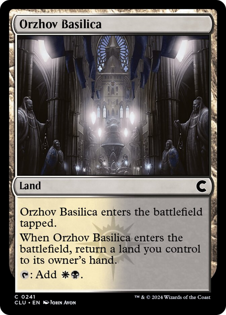 Orzhov Basilica [Ravnica: Clue Edition] | Shuffle n Cut Hobbies & Games