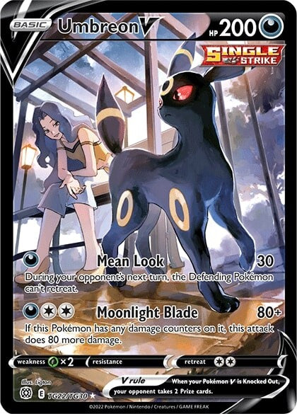 Umbreon V (TG22/TG30) [Sword & Shield: Brilliant Stars] | Shuffle n Cut Hobbies & Games