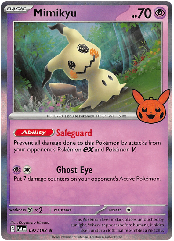 Mimikyu (097/193) [Trick or Trade 2023] | Shuffle n Cut Hobbies & Games