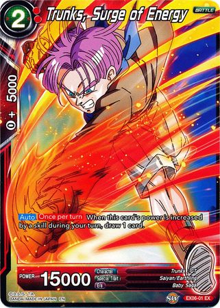 Trunks, Surge of Energy [EX06-01] | Shuffle n Cut Hobbies & Games