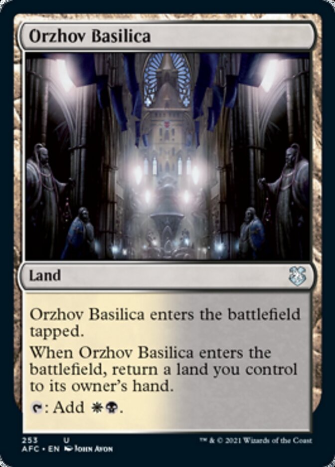 Orzhov Basilica [Dungeons & Dragons: Adventures in the Forgotten Realms Commander] | Shuffle n Cut Hobbies & Games