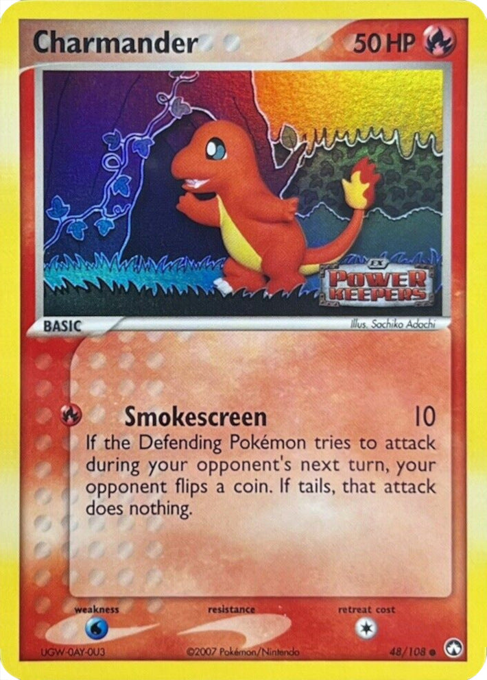 Charmander (48/108) (Stamped) [EX: Power Keepers] | Shuffle n Cut Hobbies & Games