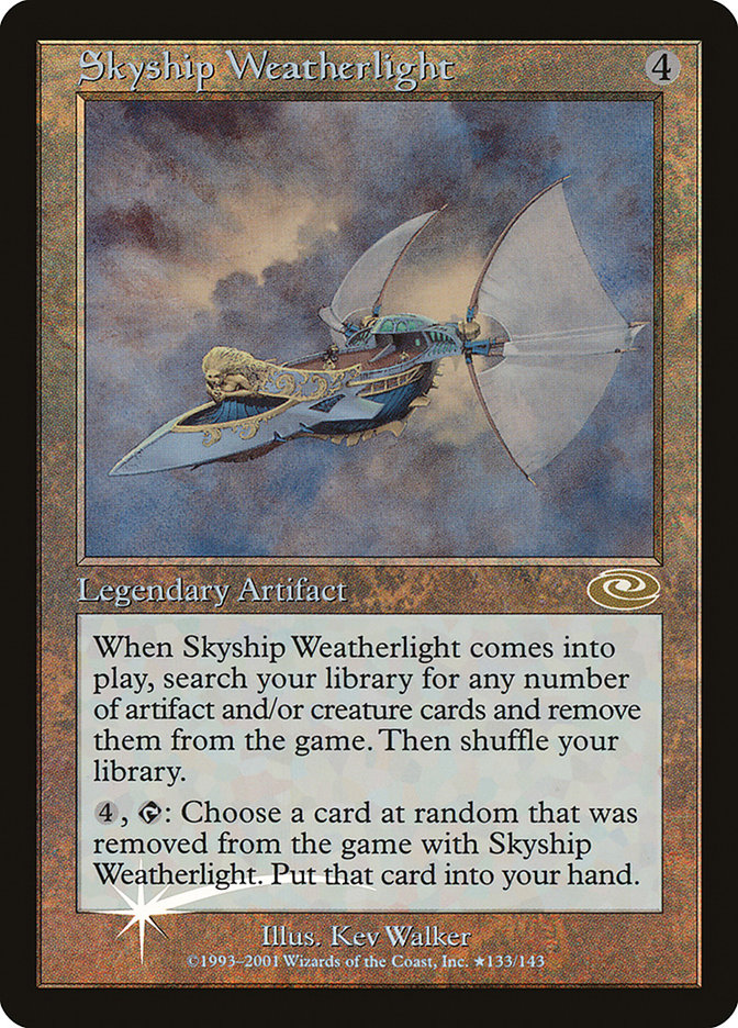 Skyship Weatherlight (Kev Walker) [Planeshift] | Shuffle n Cut Hobbies & Games