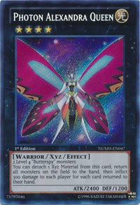 Photon Alexandra Queen [NUMH-EN047] Secret Rare | Shuffle n Cut Hobbies & Games