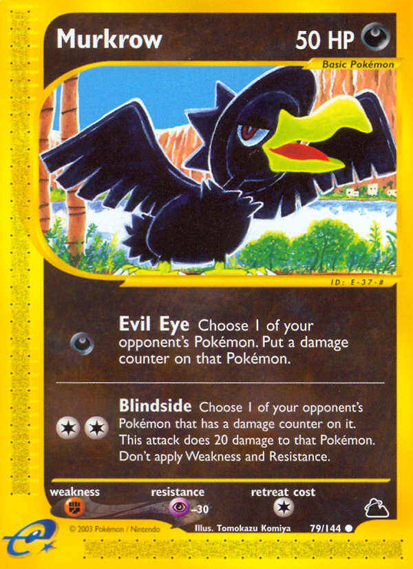 Murkrow (79/144) [Skyridge] | Shuffle n Cut Hobbies & Games