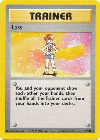 Lass (75/102) [Base Set Unlimited] | Shuffle n Cut Hobbies & Games