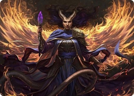 Farideh, Devil's Chosen Art Card [Dungeons & Dragons: Adventures in the Forgotten Realms Art Series] | Shuffle n Cut Hobbies & Games