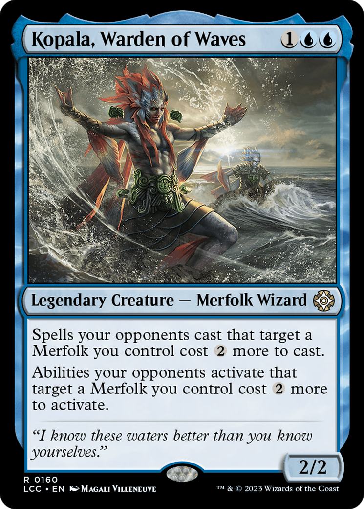 Kopala, Warden of Waves [The Lost Caverns of Ixalan Commander] | Shuffle n Cut Hobbies & Games