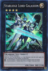 Starliege Lord Galaxion [JOTL-EN050] Super Rare | Shuffle n Cut Hobbies & Games