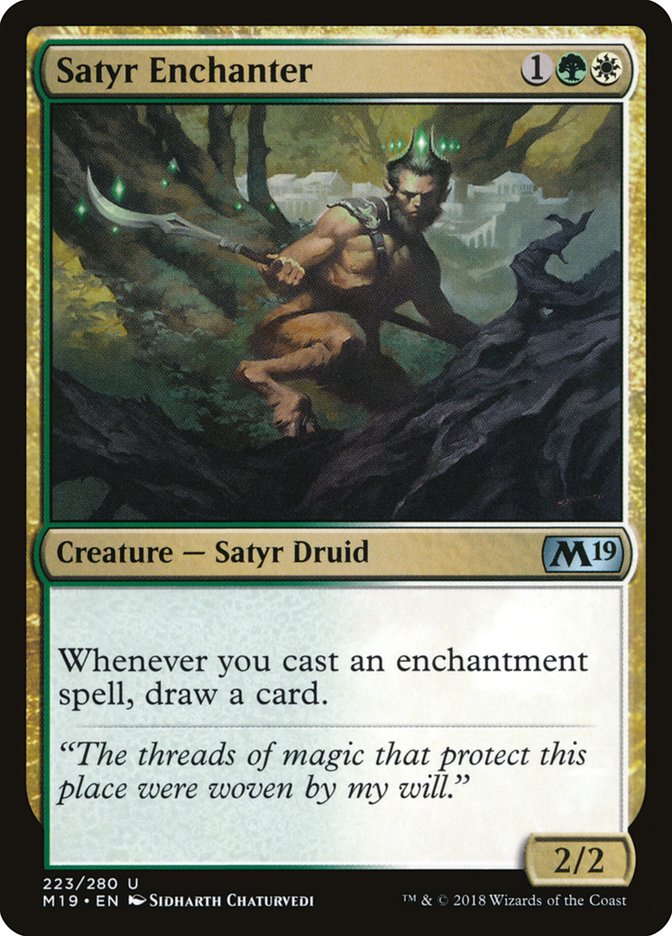 Satyr Enchanter [Core Set 2019] | Shuffle n Cut Hobbies & Games