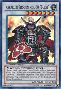 Karakuri Shogun mdl 00 "Burei" [CT10-EN009] Super Rare | Shuffle n Cut Hobbies & Games