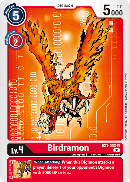 Birdramon [EX1-003] [Classic Collection] | Shuffle n Cut Hobbies & Games