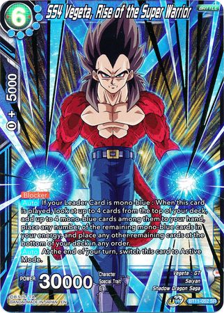 SS4 Vegeta, Rise of the Super Warrior [BT11-052] | Shuffle n Cut Hobbies & Games