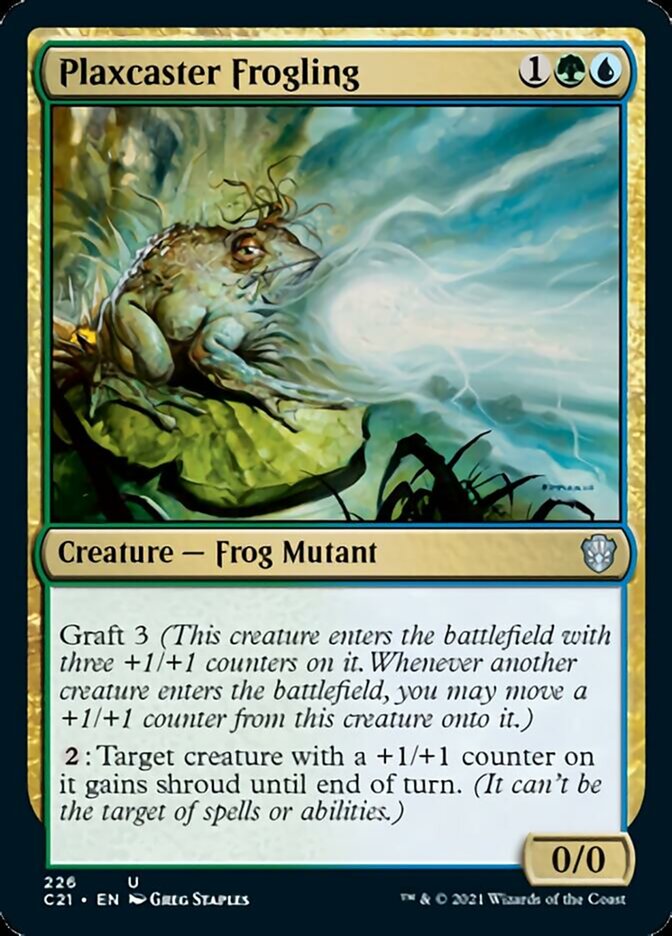 Plaxcaster Frogling [Commander 2021] | Shuffle n Cut Hobbies & Games